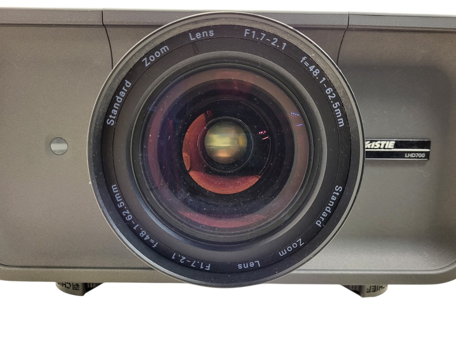 Christie LHD 700 Projector LNS-S32 Standard Zoom Lens Lamp hour: 1986h
