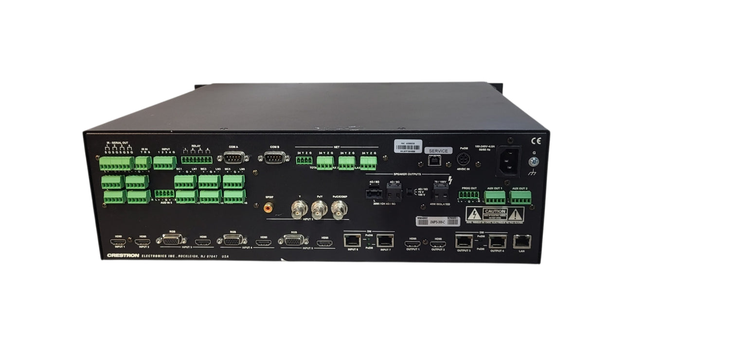 Crestron DMPS-300-C HDMI Rack Mount Pro Digital Media Presentation System