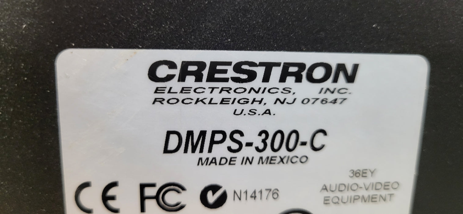 Crestron DMPS-300-C HDMI Rack Mount Pro Digital Media Presentation System