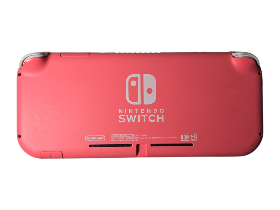 Nintendo Switch Lite Coral Handheld Console, No SD Card