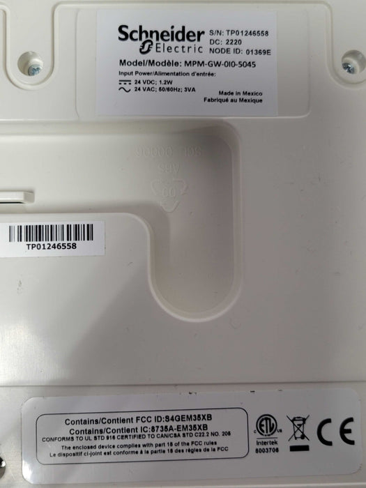 Schneider electric MPM-GW-0I0-5045 Media Converters READ _