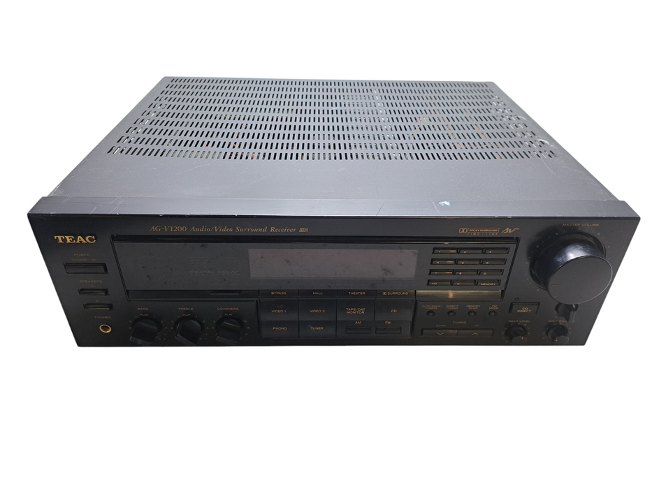 Teac AV Surround Sound Receiver Model AG-V1200 *No Remote