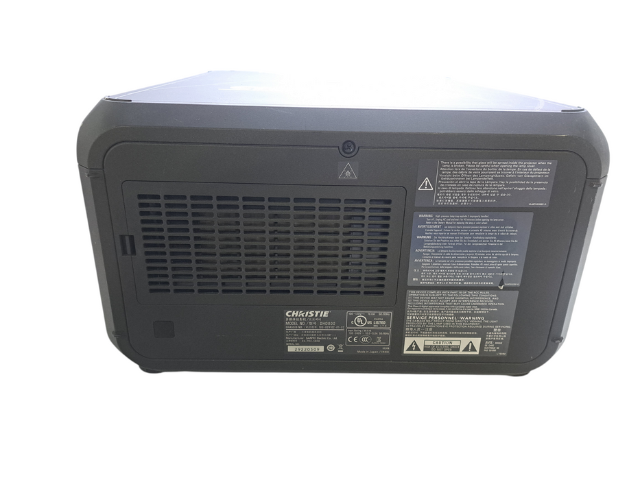 Christie DHD800 DLP HD 1080P Large Venue Projector *READ*
