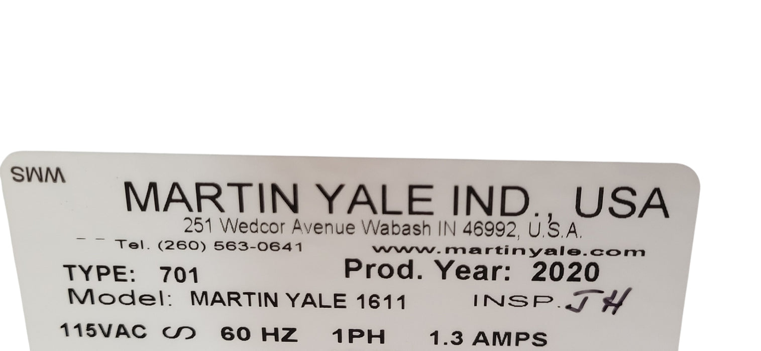 Martin Yale 1611 Paper Folding Machine Bindery Folder