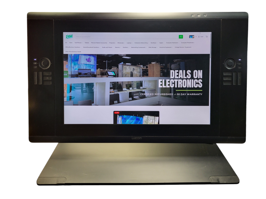 Wacom Cintiq 24HD LCD Tablet DTK-2400 Creative Pen Display w/ AC No pen