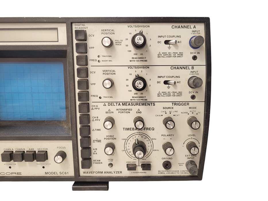 Sencore SC61 Waveform Analyzer READ