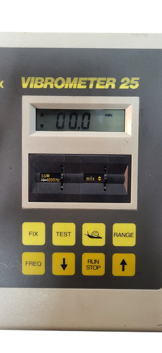Schenck Vibrometer 25 Vibration Meter W/ T 77