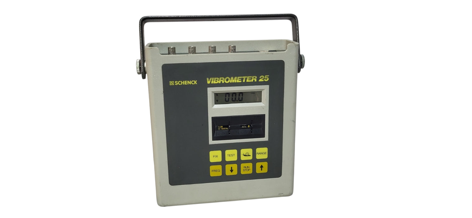 Schenck Vibrometer 25 Vibration Meter W/ T 77