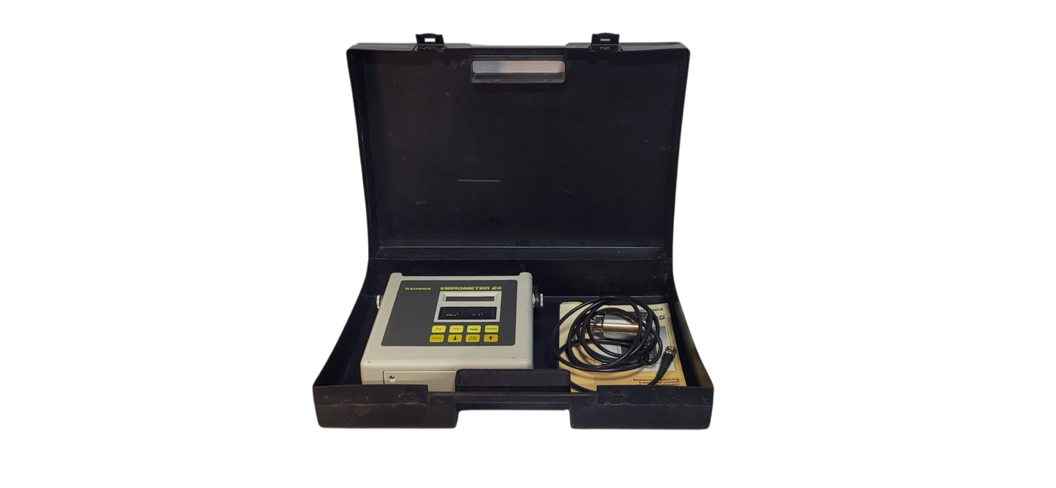 Schenck Vibrometer 25 Vibration Meter W/ T 77