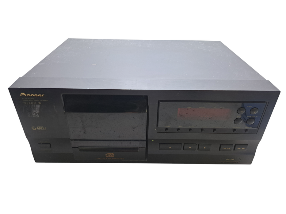 Pioneer PD-F407 File Type 25-Disc CD Player Changer Tested