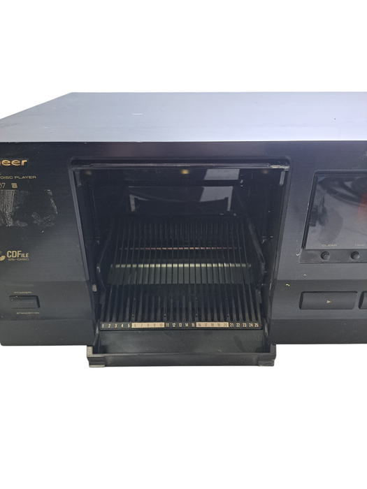 Pioneer PD-F407 File Type 25-Disc CD Player Changer Tested