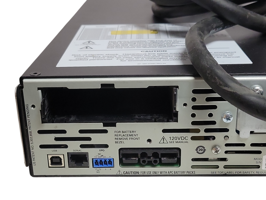 APC SMX2200RMLV2U 1980W Rackmount UPS, No Battery/Management Card/Faceplate READ
