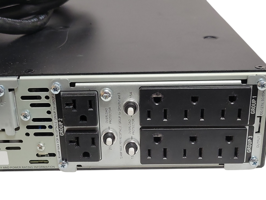 APC SMX2200RMLV2U 1980W Rackmount UPS, No Battery/Management Card/Faceplate READ
