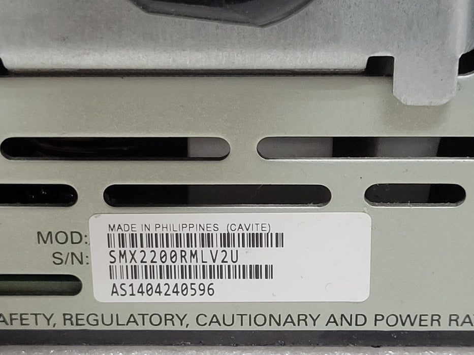 APC SMX2200RMLV2U 1980W Rackmount UPS, No Battery/Management Card/Faceplate READ