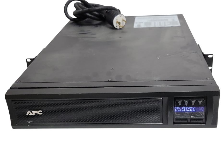 APC SMX2200RMLV2U 1980W Rackmount UPS w/ AP9640 Card, No Batteries, READ