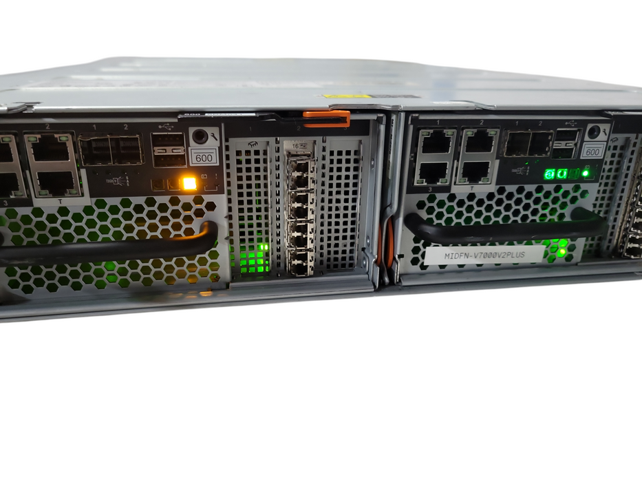 IBM 2076-624 Storwize V7000 SFF Storage Enclosure – 2x Controller, 2x PSU