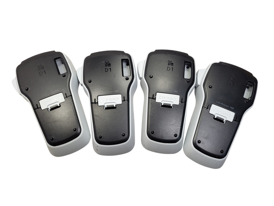 Lot of 4x DYMO Label Manager 160 Handheld Portable Label Maker