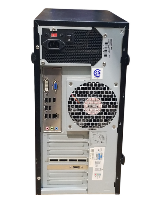 Custom Tower w/ Intel Core 2 Due E8200 CPU 2.66GHz, 6GB RAM, No HDD,