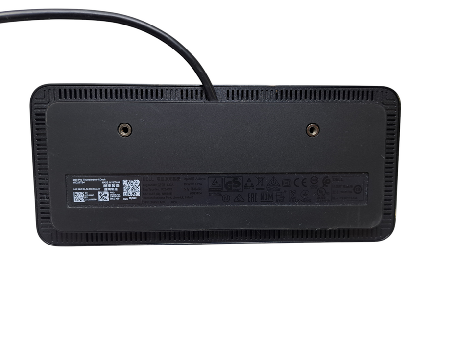 Dell Pro Thunderbolt 4 Dock WD25TB4 Docking Station w/ 240W Adapter
