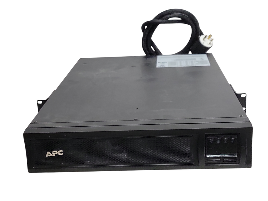 APC SMX2200RMLV2U 1980W Rackmount UPS w/ AP9631 Card, No Batteries, READ