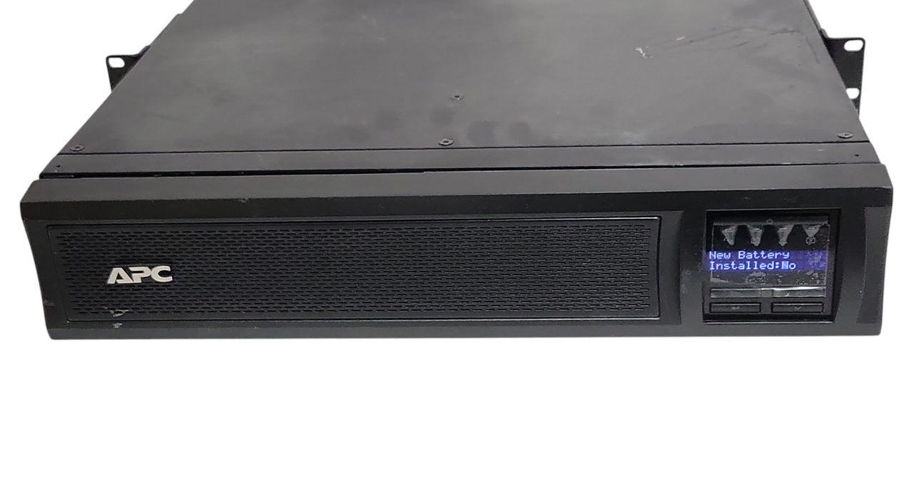 APC SMX2200RMLV2U 1980W Rackmount UPS w/ AP9631 Card, No Batteries, READ