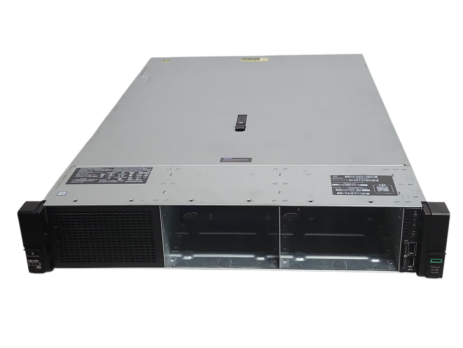HP Dl380 Gen 10 Server barebone with 2x Xeon Gold 6138 CPUs, No RAM/CPU/PSU READ