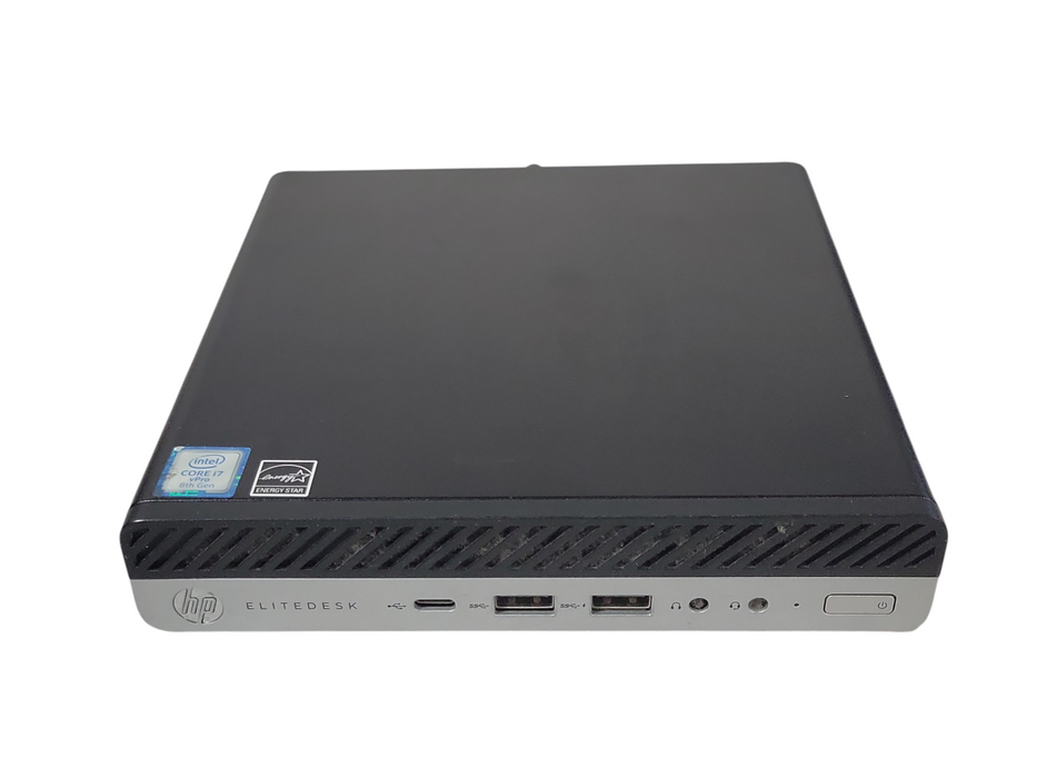 HP EliteDesk 800 G4 Micro 35W Core i7-8700T 2.40GHz 8GB DDR4 256GB NVMe Wi-Fi