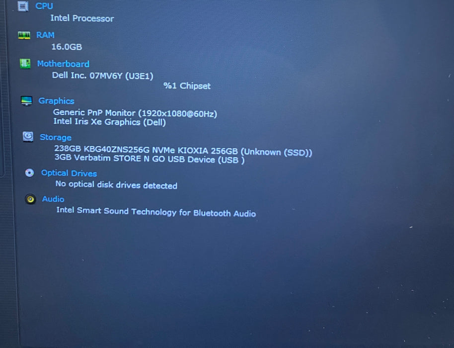 Dell Latitude 5340 TOUCH Intel Core i5-1345U 1.60GHz 16GB RAM 256GB SSD