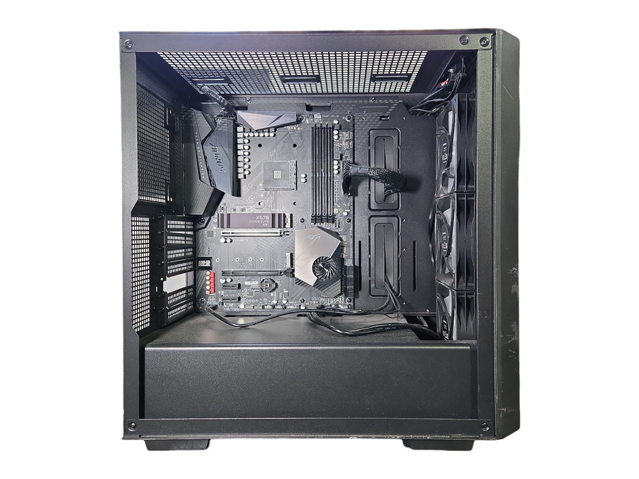 GIGABYTE X570 Aorus Elite WiFi AM4 ATX AMD Motherboard w/ Antennas & Case