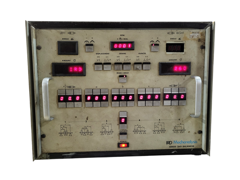 IRD Mechanalysis Series 260 Balancer READ