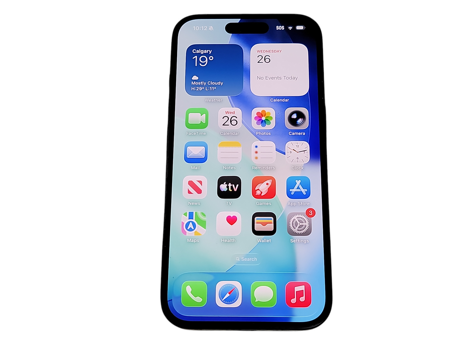 Apple iPhone 16 - 128GB - Black [A3081 | Read]