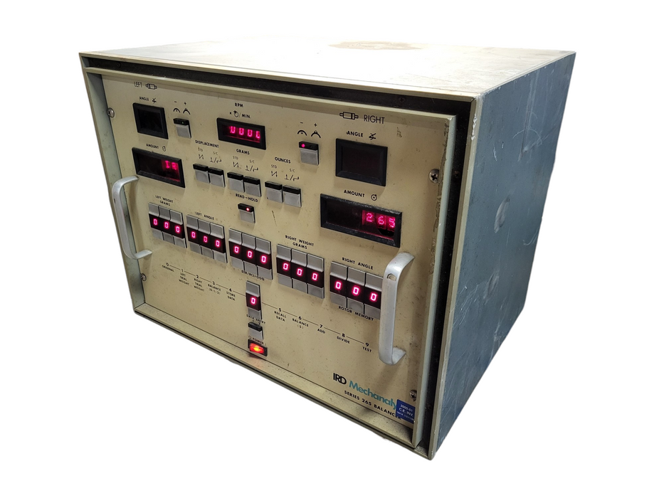 IRD Mechanalysis Series 265 Balancer READ