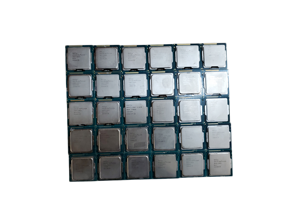 Lot of 90x, 2nd to 4th Gen i-series Desktop CPUs (CPU24-P4)
