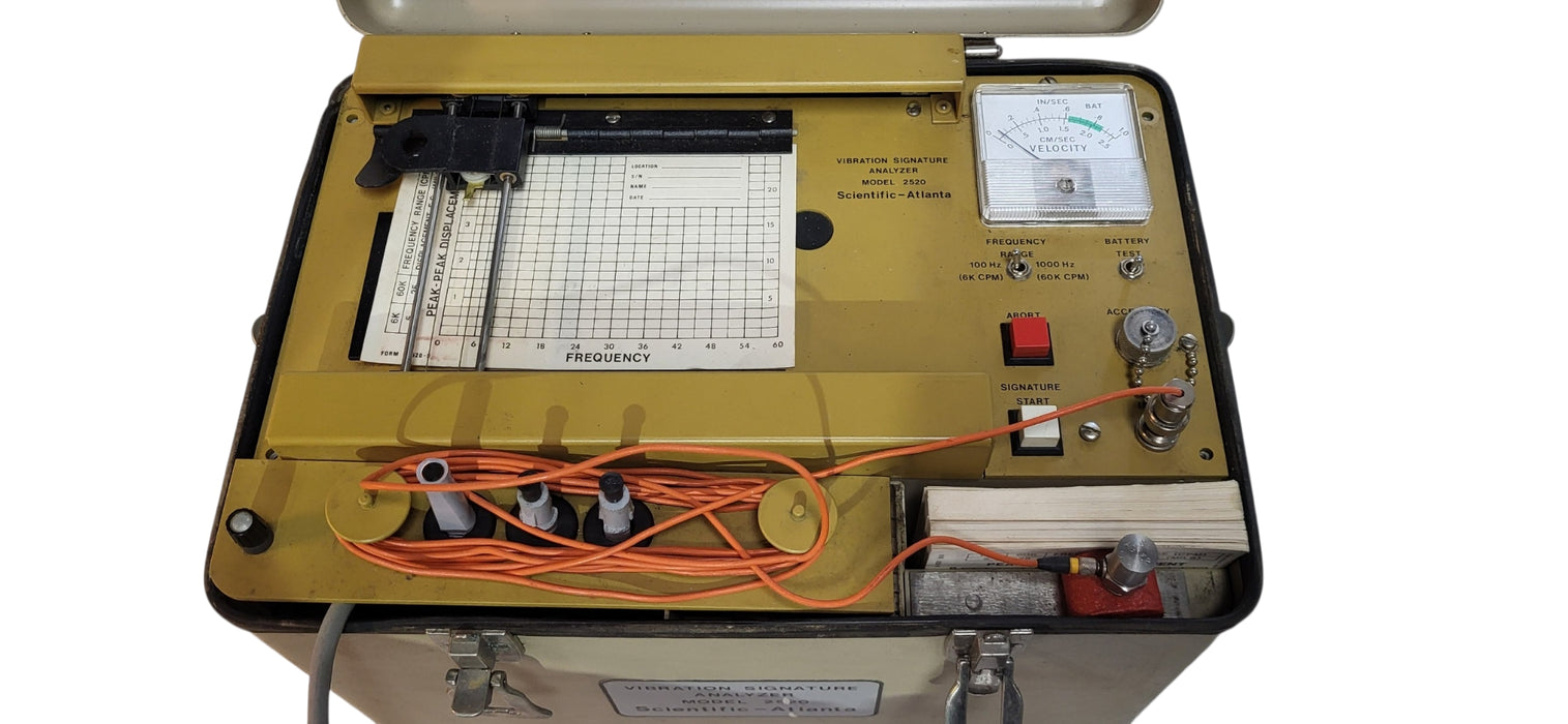 Scientific Atlanta 2520 Vibration Signature Analyzer | READ