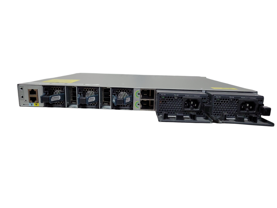 Cisco WS-C3850-12S-S 12 Port SFP 3850 Switch 2x PSU
