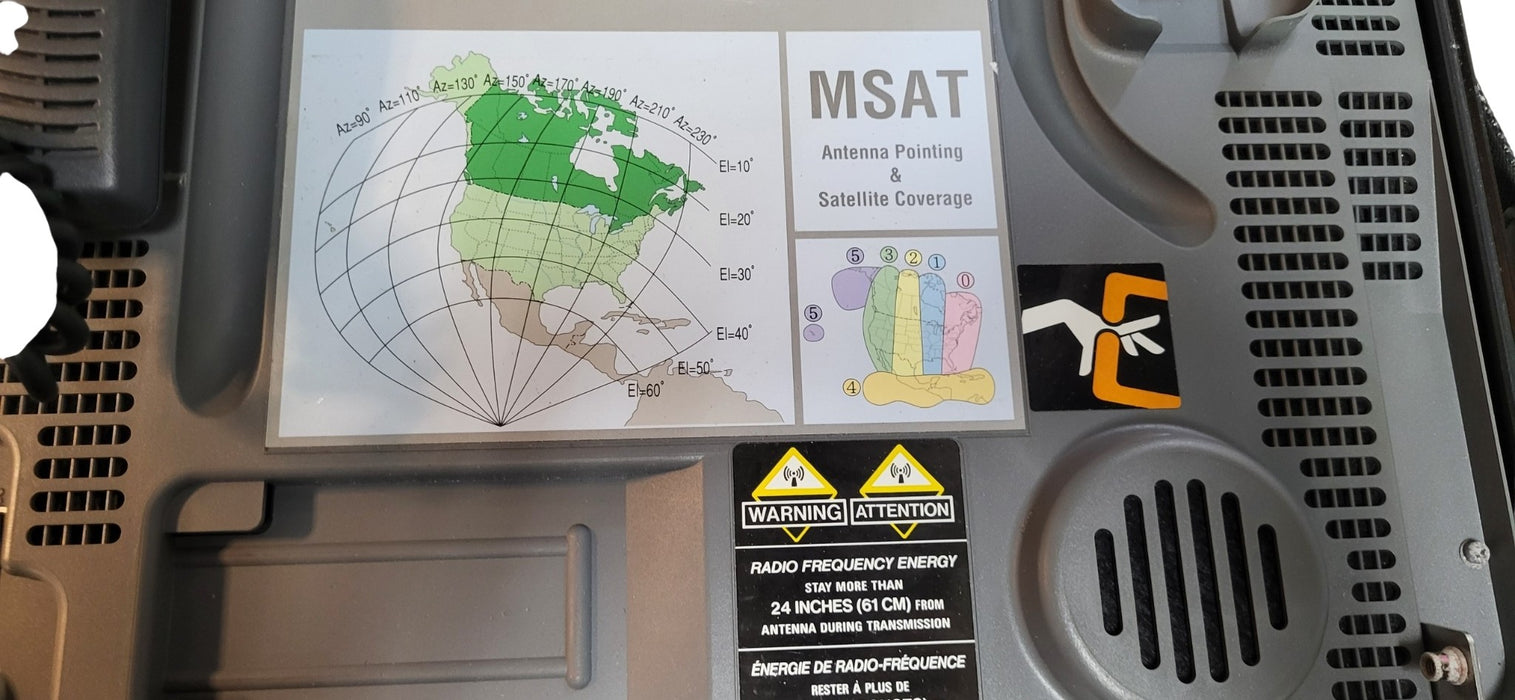 Mitsubishi Mobilcom MSAT Satellite Radio Terminal | READ