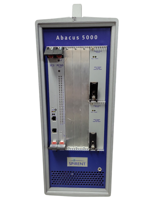 Spirent Abacus 5000 AB3-3050 5 Slot Telephony Test System