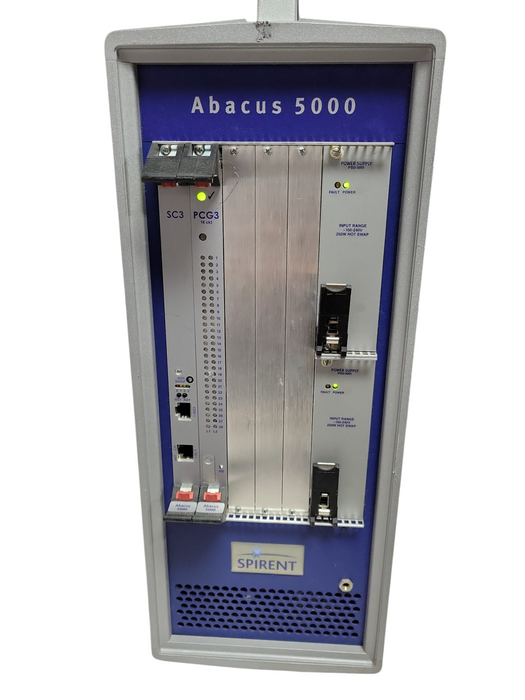 Spirent Abacus 5000 AB3-3050 5 Slot Telephony Test System