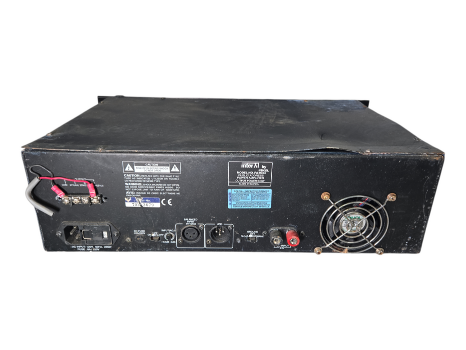 INTERM PA-9324 PUBLIC ADDRESS POWER AMPLIFIER