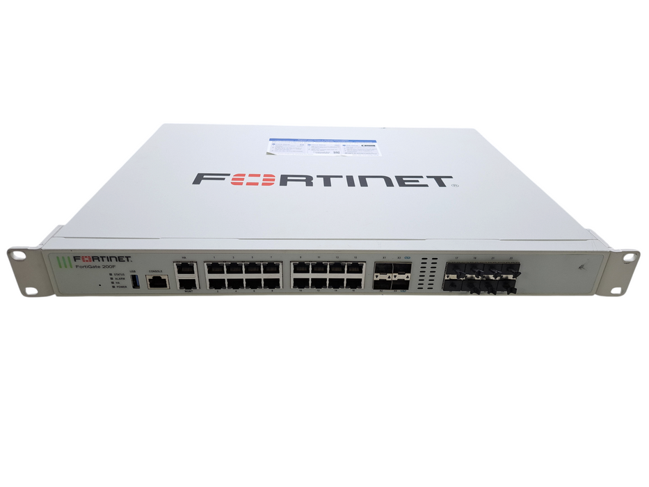 Fortinet FortiGate 200F FG-200F Next-Generation High-Performance Firewall *READ*