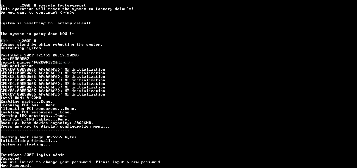 Fortinet FortiGate 200F FG-200F Next-Generation High-Performance Firewall *READ*