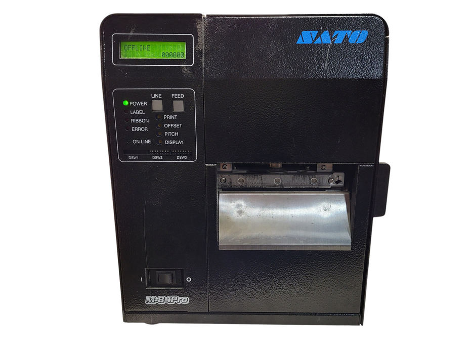 SATO M-84PRO2 Industrial Thermal Transfer Barcode Label Printer