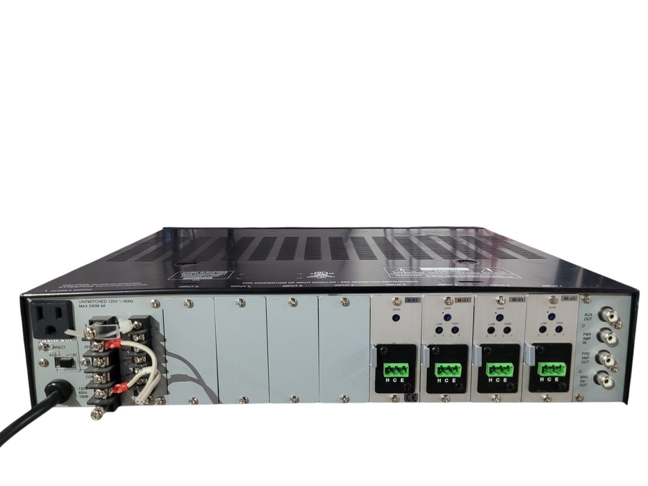 TOA 900 Series II Modular Mixer Amplifier A-912MK2