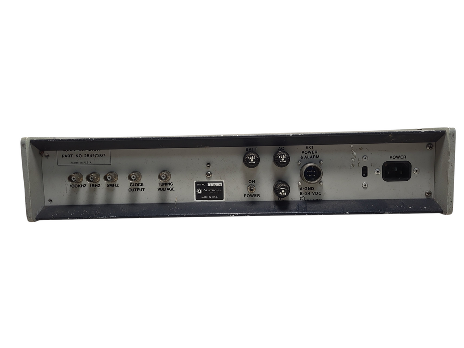 AUSTRON 1250A QUARTZ CRYSTAL FREQUENCY STANDARD READ