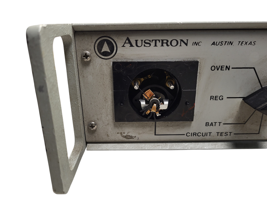 AUSTRON 1250A QUARTZ CRYSTAL FREQUENCY STANDARD READ