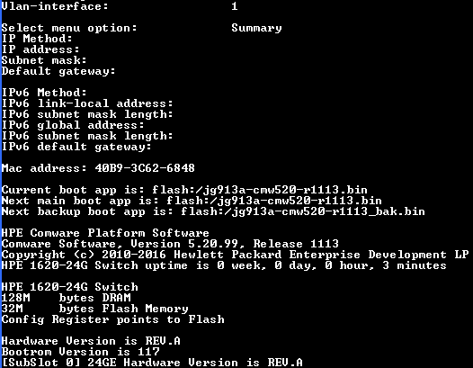 HPE OfficeConnect 1620 24G Switch - JG913A