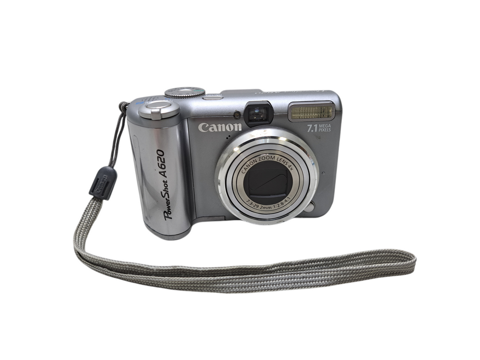 Canon PowerShot A620 7.1MP Digital Camera Silver PC1145 - Tested