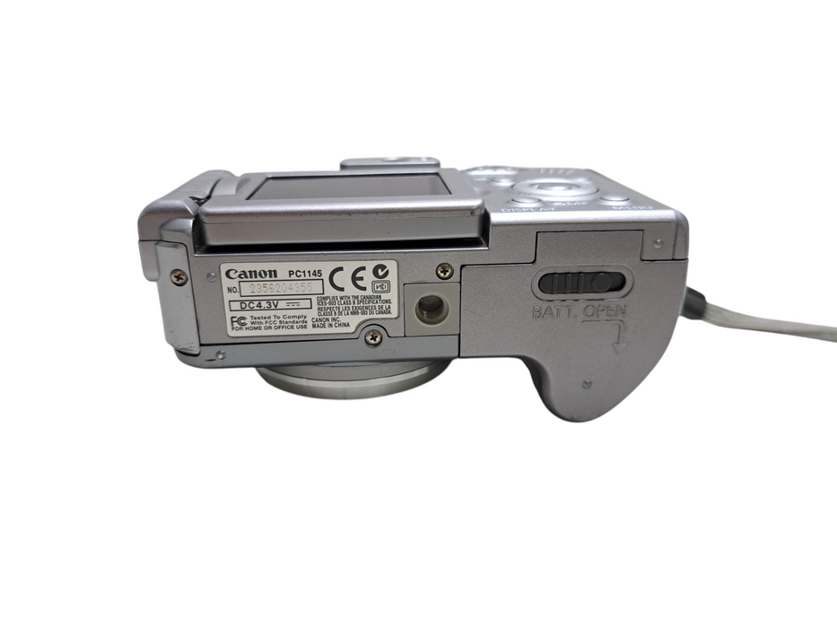 Canon PowerShot A620 7.1MP Digital Camera Silver PC1145 - Tested
