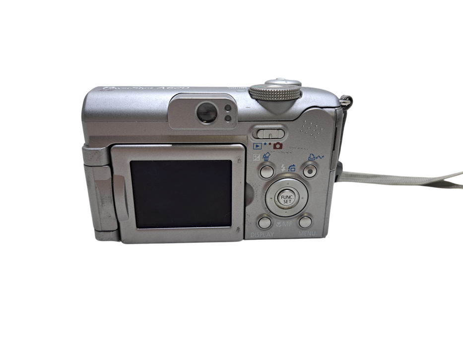 Canon PowerShot A620 7.1MP Digital Camera Silver PC1145 - Tested