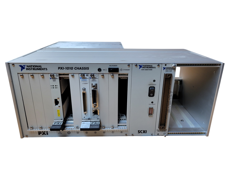 NATIONAL INSTRUMENTS PXI-1010 CHASSIS + 8330 - NI PXI-6711 - 8212
